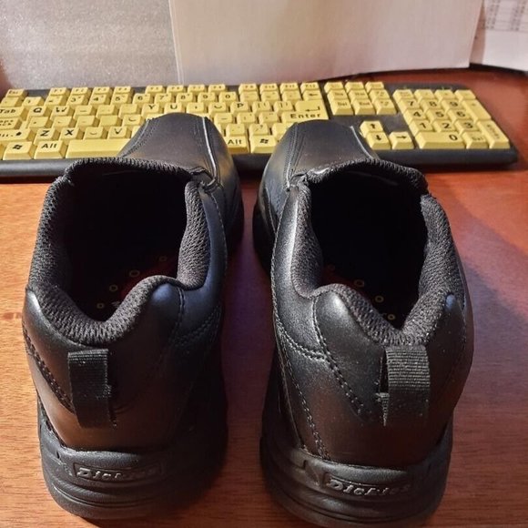 NEW With Box ! Dickies Women Slip Resistant Slip On Black Work Shoes Size 8.5 - Picture 4 of 5